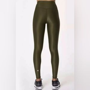 SWEATY BETTY High Shine High Waisted 7/8 Leggings Green